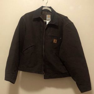 Carhartt brown jacket Large